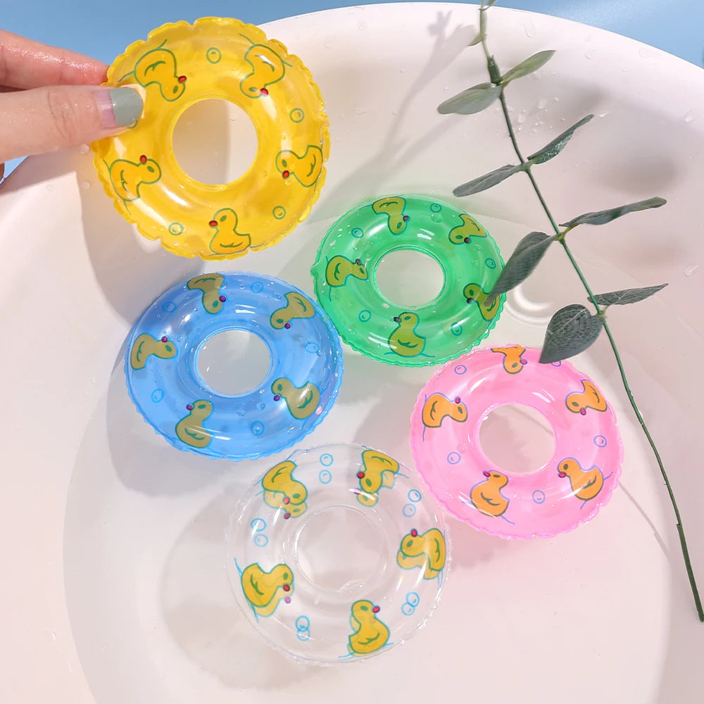 Mini Float Ring Set for Bath Toys