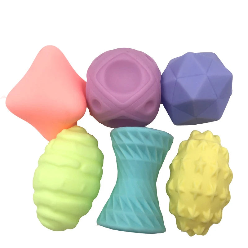 Textured Sensory Ball and Shape Set for Babies