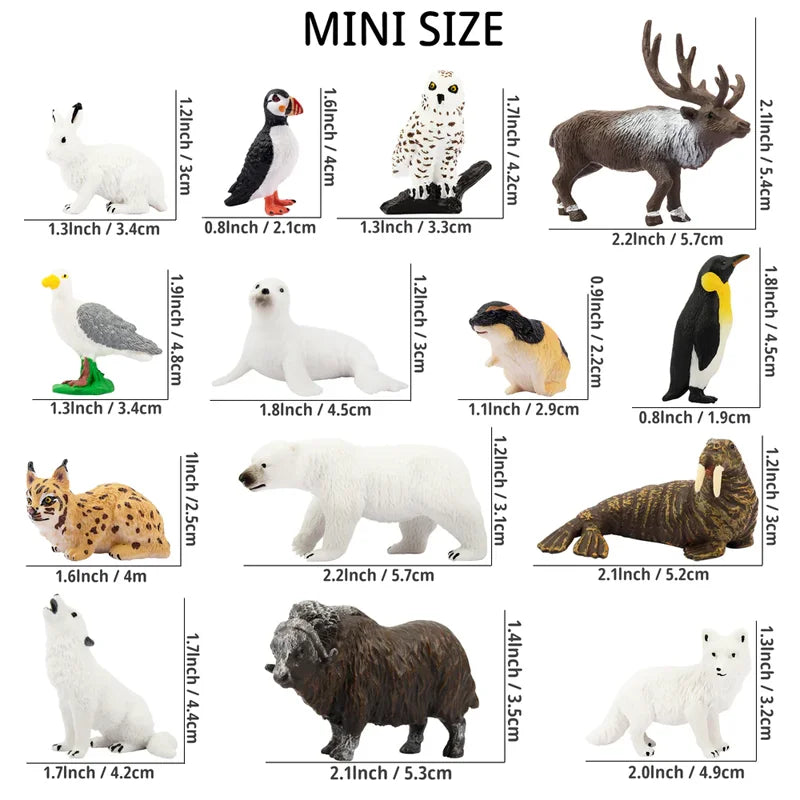 Polar Animal Figure Set
