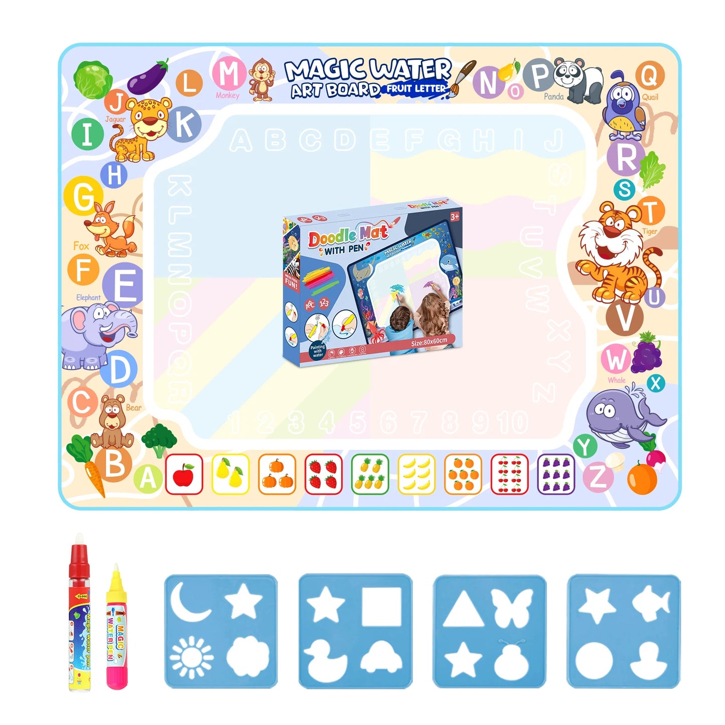 Reusable Magic Water Drawing Mat for Kids