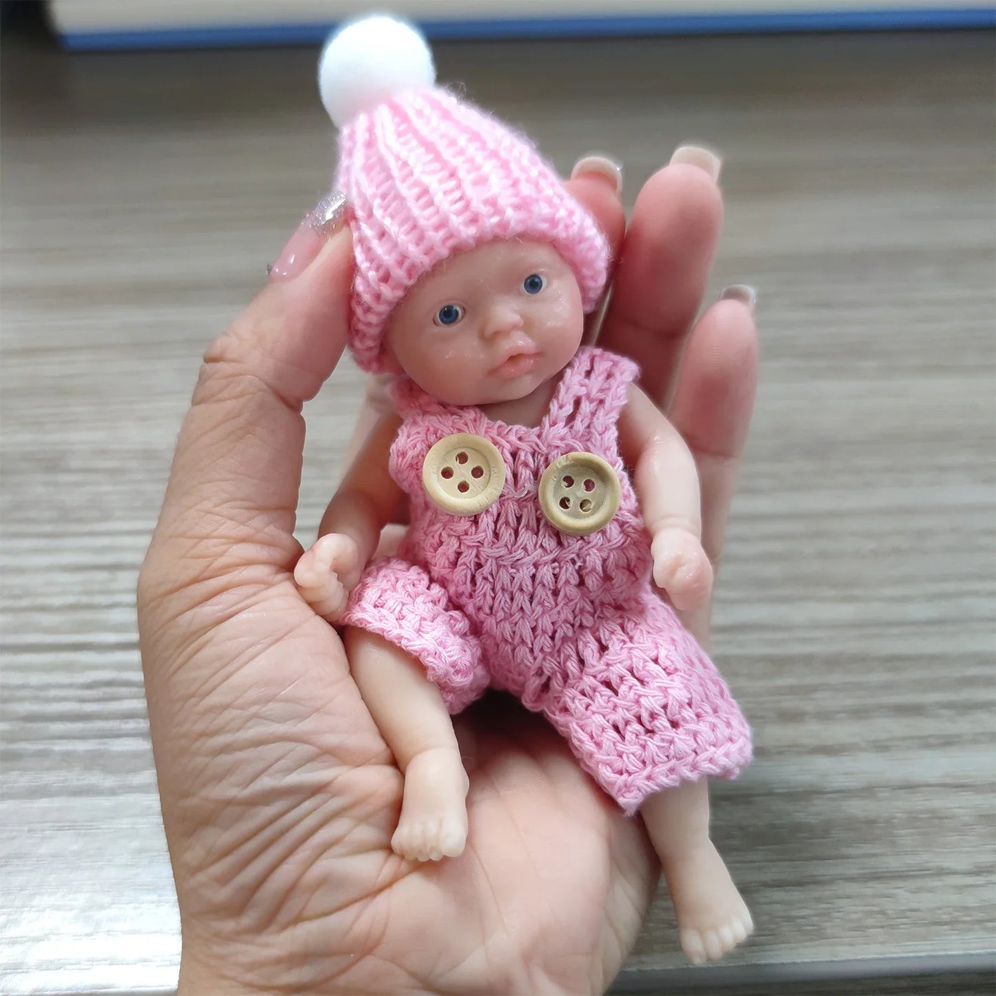 4.5 Inch Full Silicone Mini Reborn Baby Doll