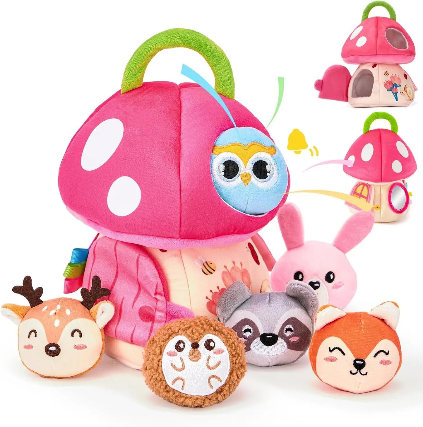 Soft Animal Hide and Seek Sensory Toy Set