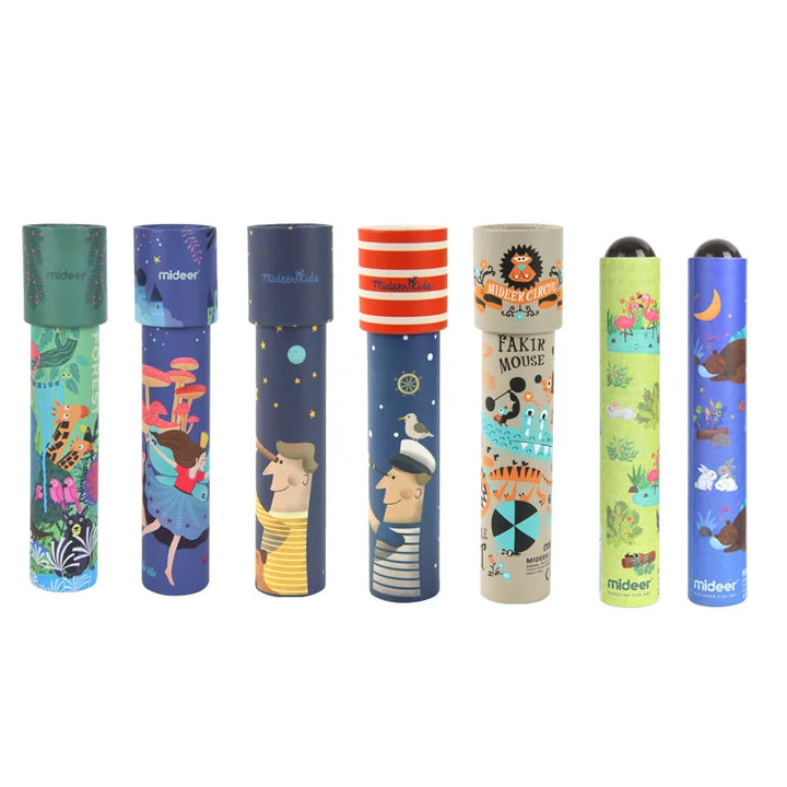 Colorful Rotating Kaleidoscope Toy for Kids
