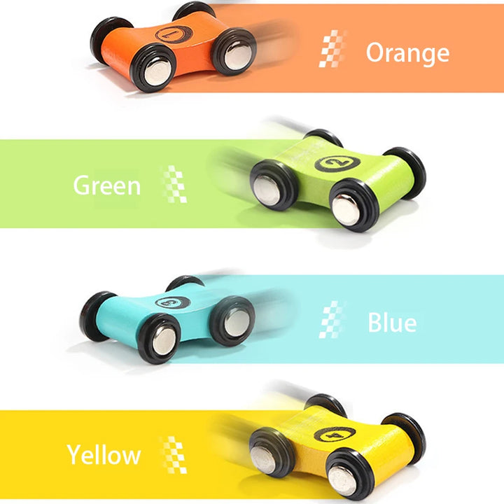 Wooden Mini Racer Toy Car