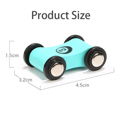 Wooden Mini Racer Toy Car