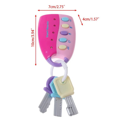 Musical Car Key Pretend Play Toy
