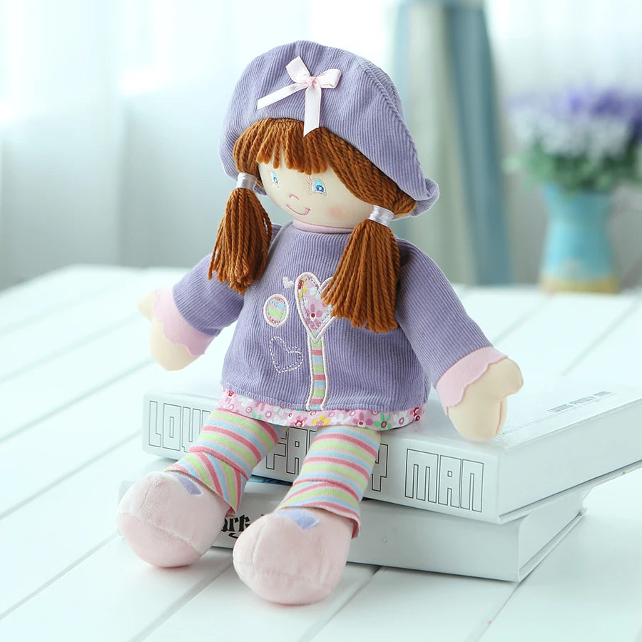 Soft Corduroy Cartoon Doll for Kids