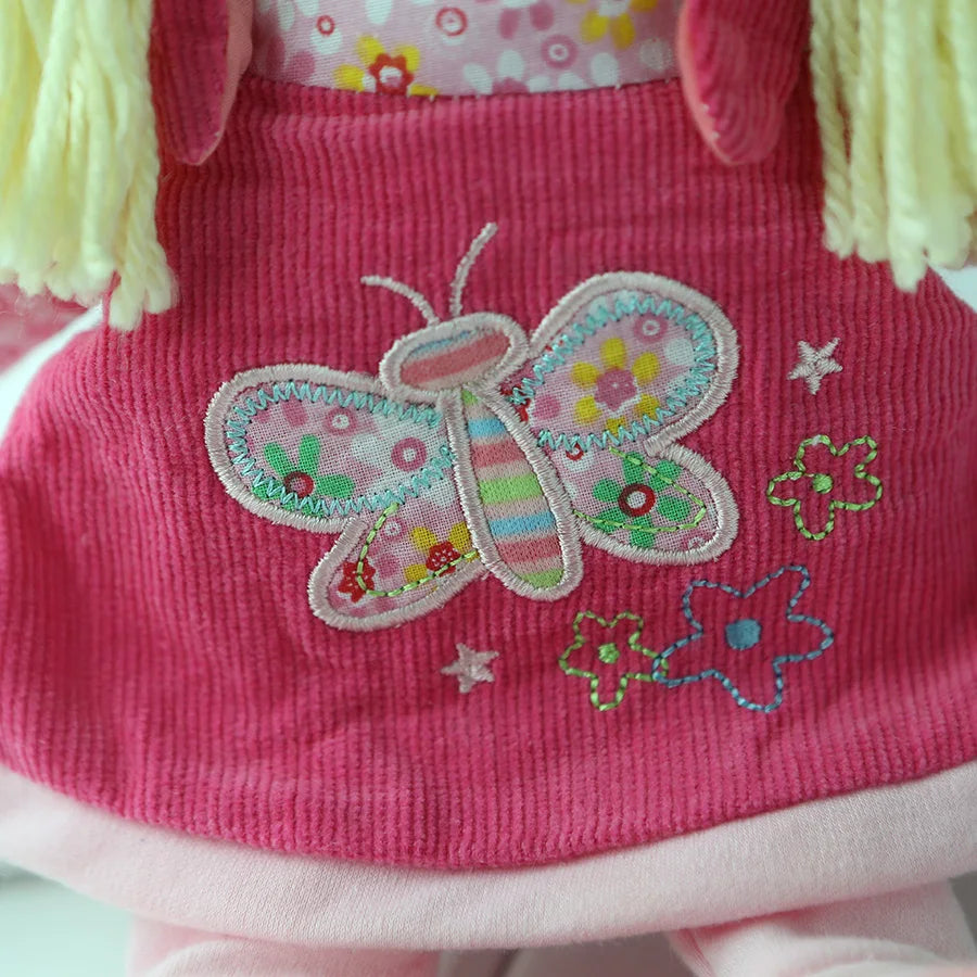 Soft Corduroy Cartoon Doll for Kids