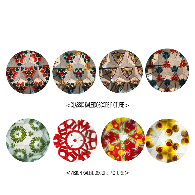Colorful Rotating Kaleidoscope Toy for Kids