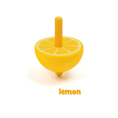 Wooden Fruit Spinning Top for Kids