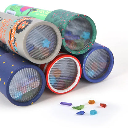 Colorful Rotating Kaleidoscope Toy for Kids
