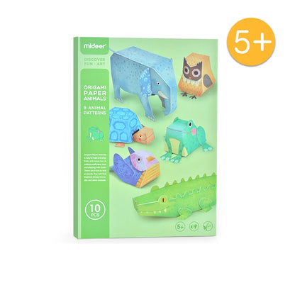 3D Animal Origami Paper Craft Kit for Kids