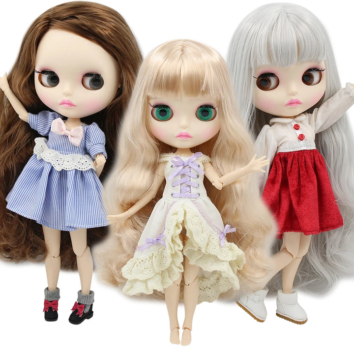30 cm Jointed Fashion Doll with Multiple Hairstyles