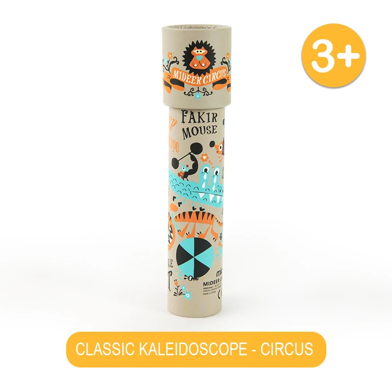 Colorful Rotating Kaleidoscope Toy for Kids