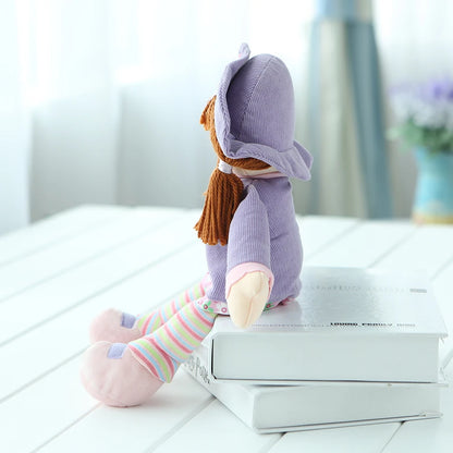 Soft Corduroy Cartoon Doll for Kids