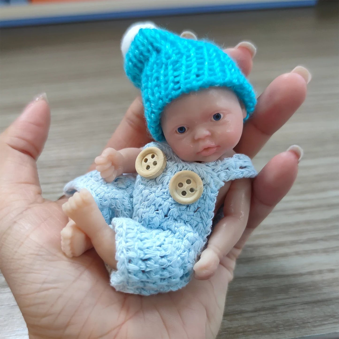 4.5 Inch Full Silicone Mini Reborn Baby Doll