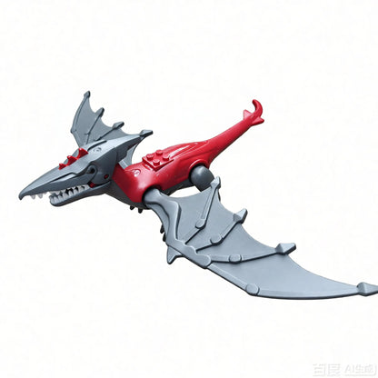 T Rex and Pterosaur Dinosaur Building Block Set