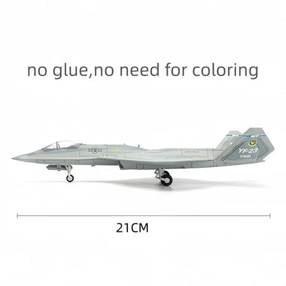 YF 23 Stealth Fighter Building Block Model