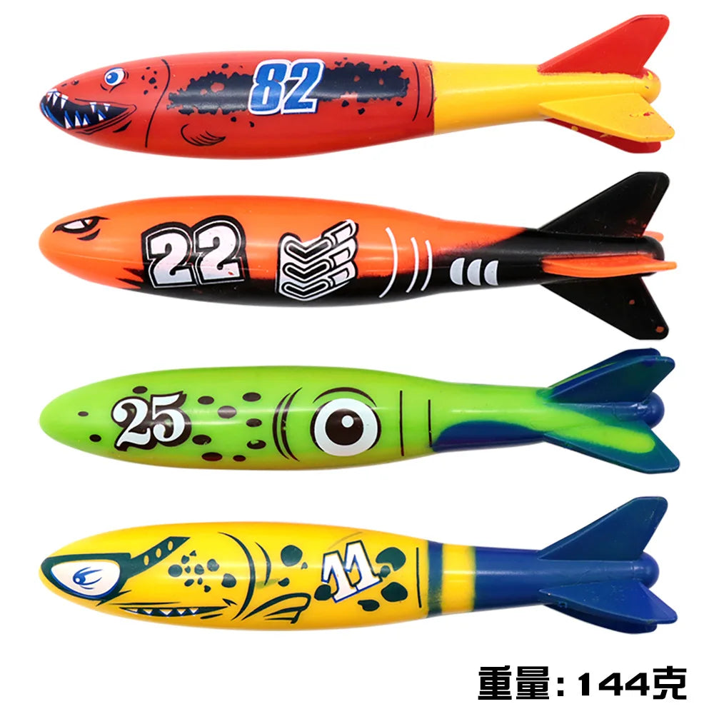 Colorful Pool Diving Toy Set for Kids
