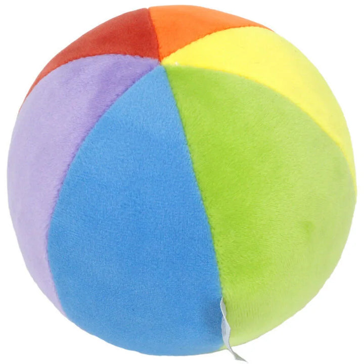 Multicolor Plush Bell Sensory Ball for Kids
