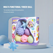 6 Piece Silicone Sensory Ball Set for Babies