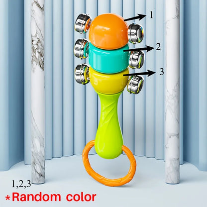 Baby Hand Bell Rattle Sensory Toy