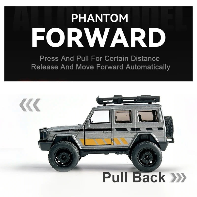 Vintage Off Road Pull Back Toy Car