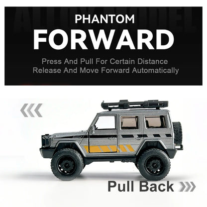 Vintage Off Road Pull Back Toy Car
