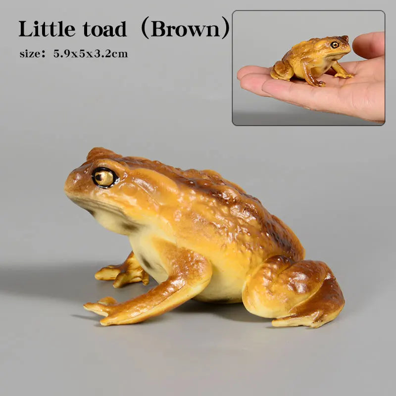 Realistic Toad Animal Figure