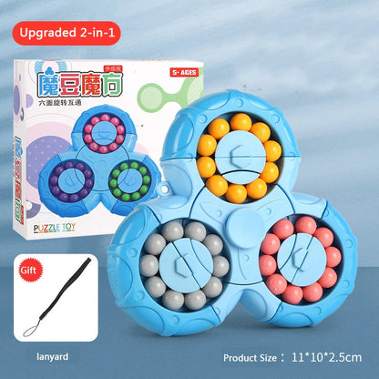 Rotating Bean Fidget Puzzle for Ages 14 Plus