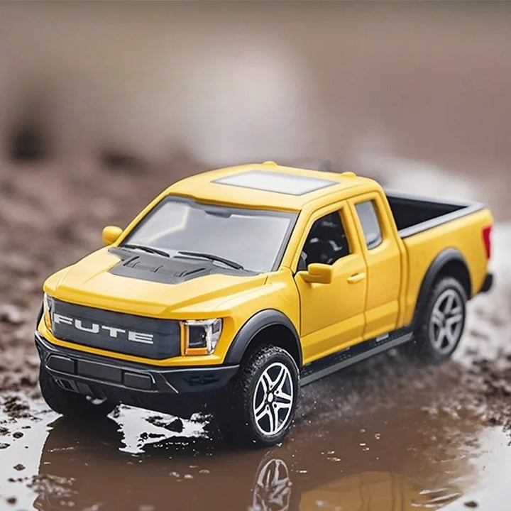 Pull Back Die Cast Pickup Truck Toy