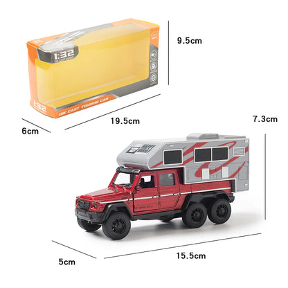 Die Cast Motorhome Pull Back Toy Car