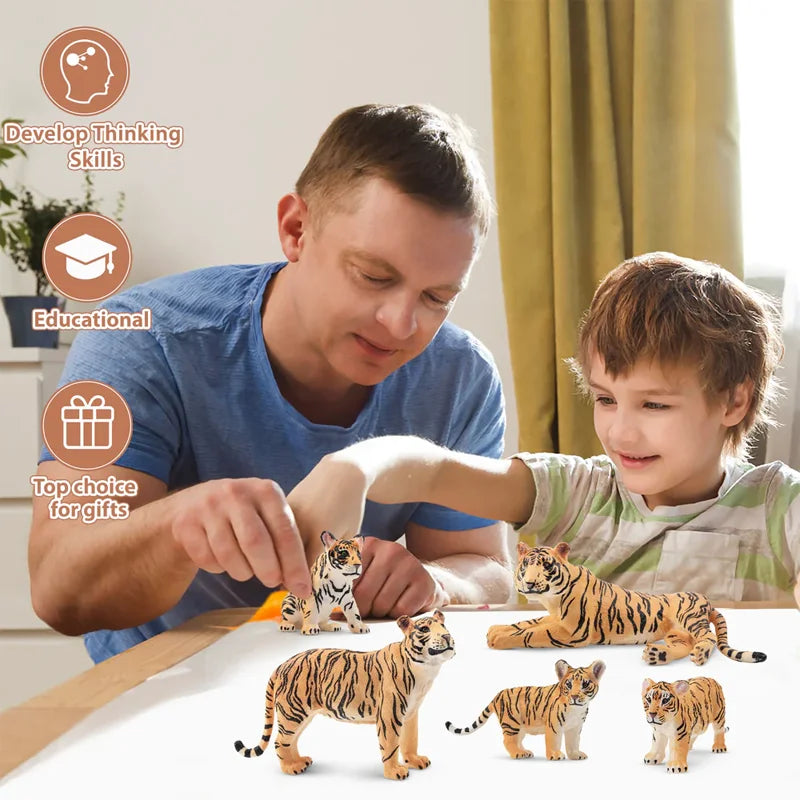 Tiger Family Figure Set
