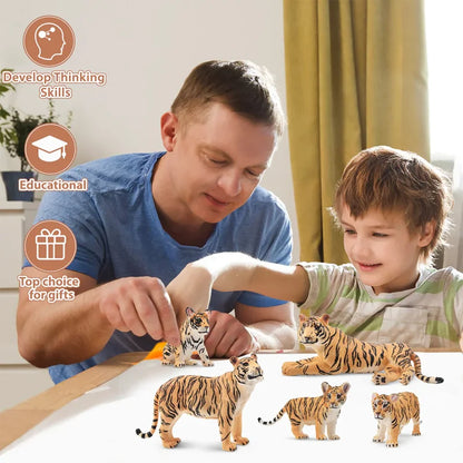 Tiger Family Figure Set