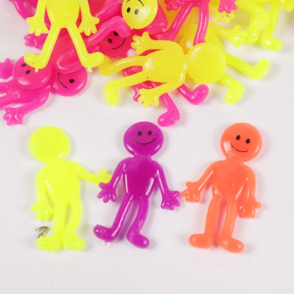 Stretchy Smiling Character Fidget Toy Set