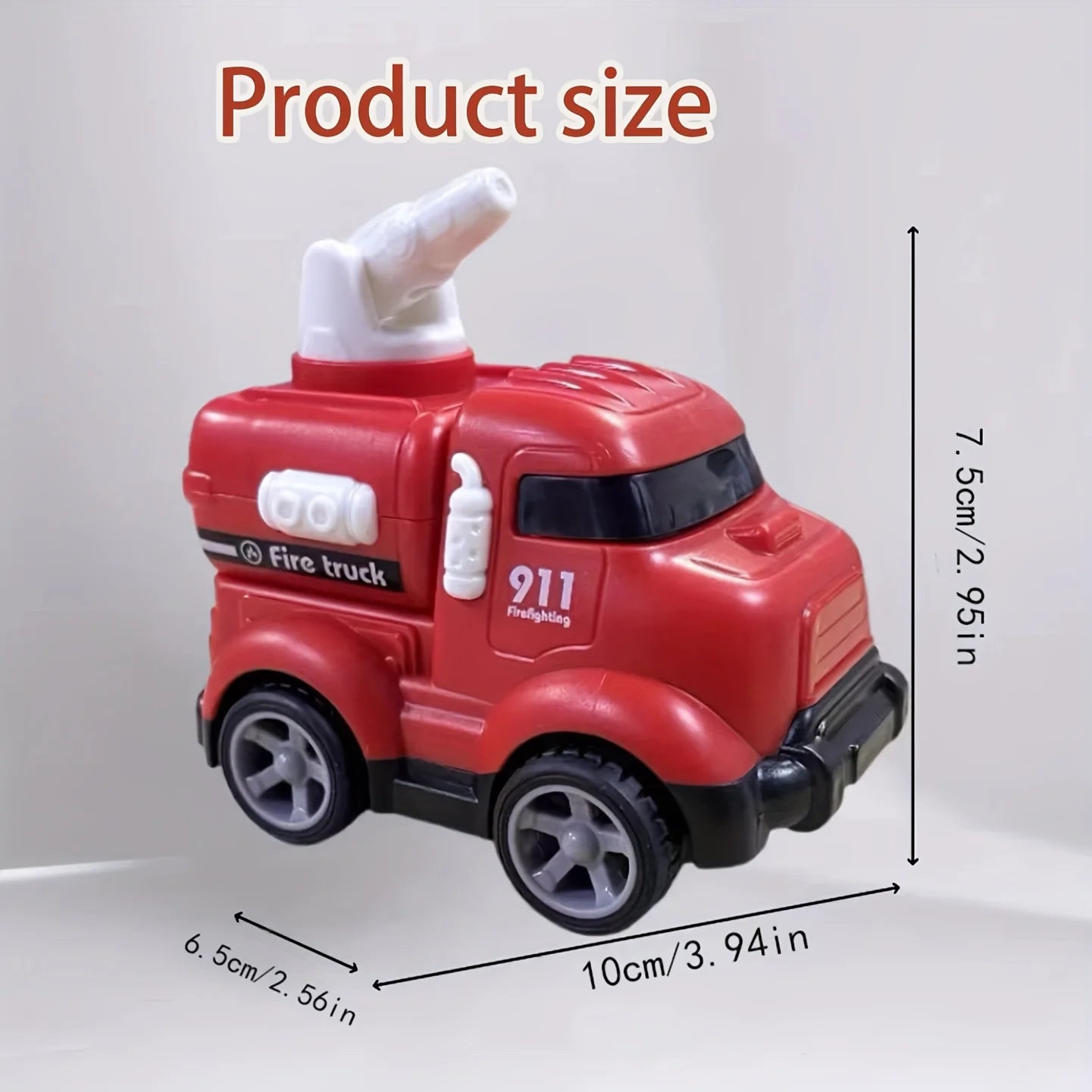 Toddler Inertia Fire Truck Toy