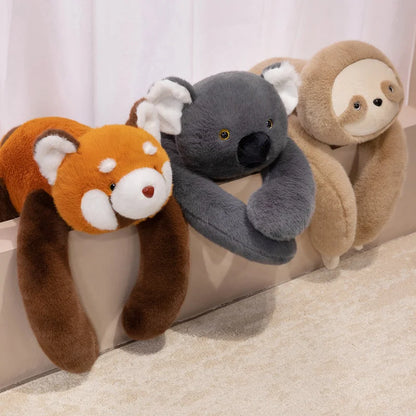 Long Arm Animal Plush Pillow