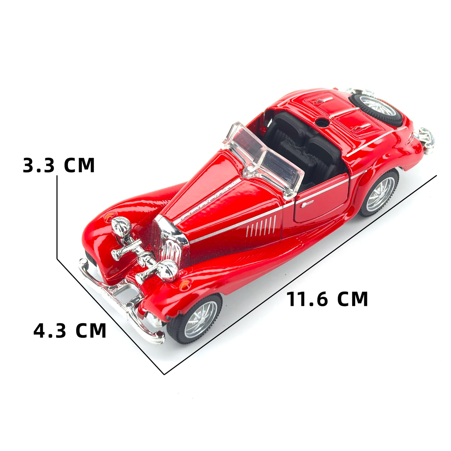 Classic Die Cast Pull Back Sports Car