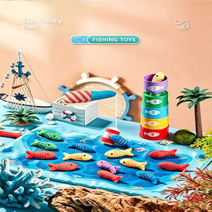 Fabric Fishing Game Set for Kids