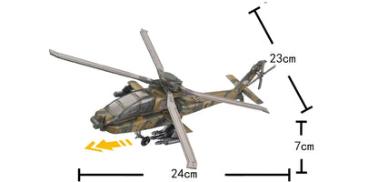 Military Helicopter Snap Fit Model Kit