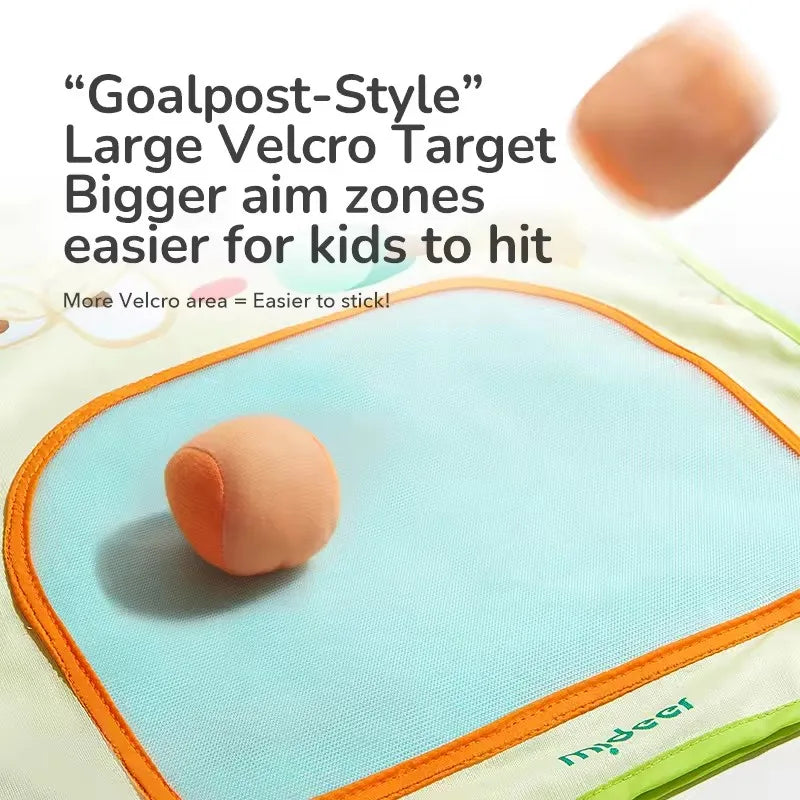 Soft Felt Dodgeball Target Game Set