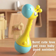 Baby Animal Hand Rattle Sensory Toy