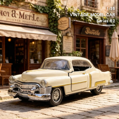 Classic Vintage Die Cast Pull Back Car