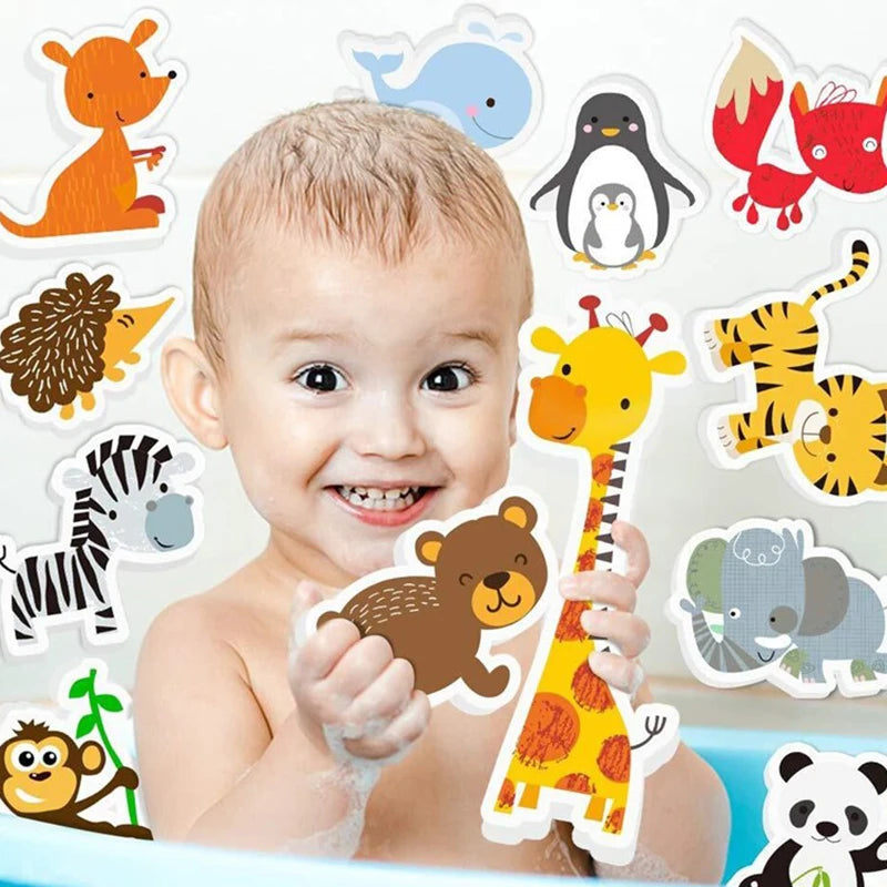 Floating Foam Bath Puzzle Set for Kids