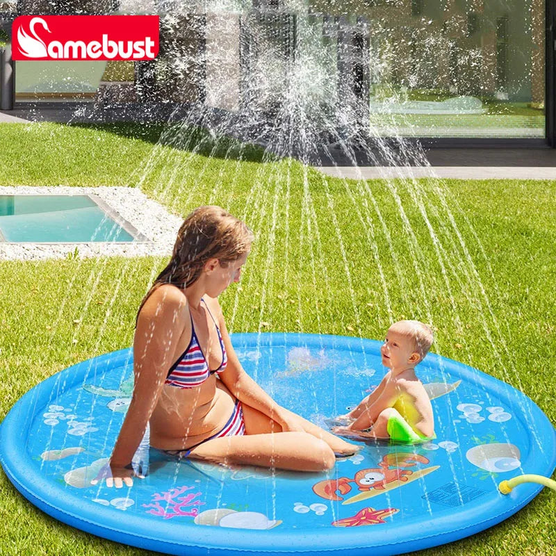 Outdoor Sprinkler Splash Mat for Kids