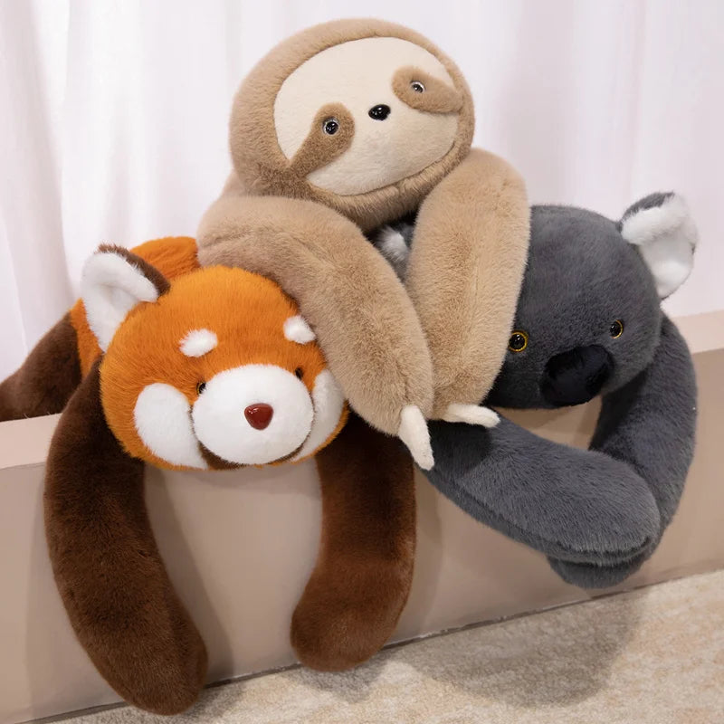 Long Arm Animal Plush Pillow
