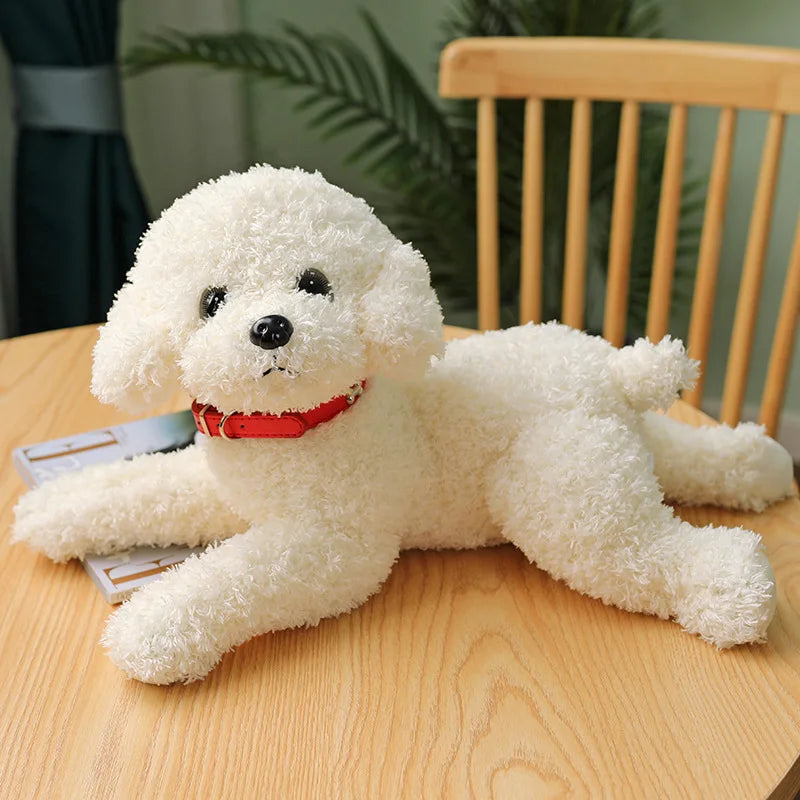 Realistic Puppy Stuffed Plush Toy
