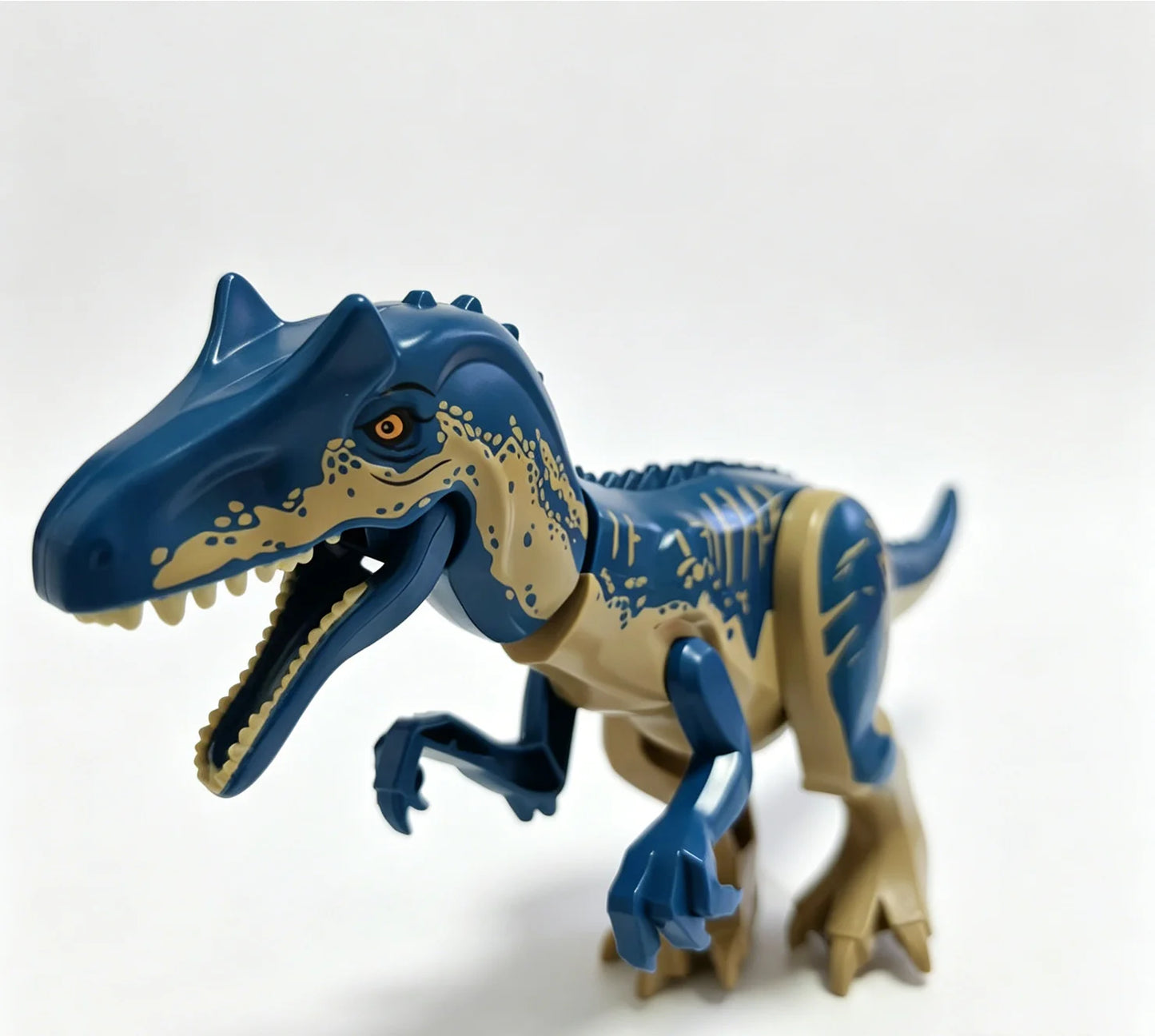 Large Allosaurus Dinosaur Building Block Model for Kids