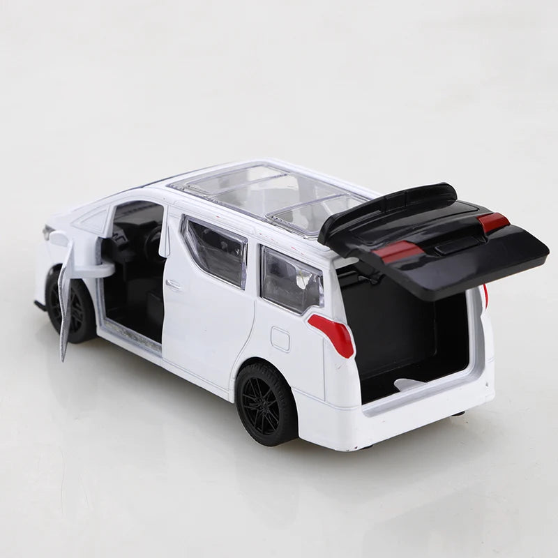 Die Cast Pull Back Minivan Toy