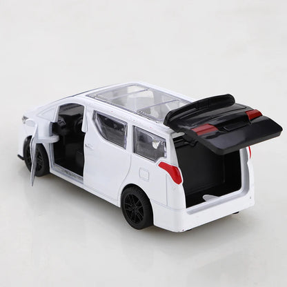 Die Cast Pull Back Minivan Toy